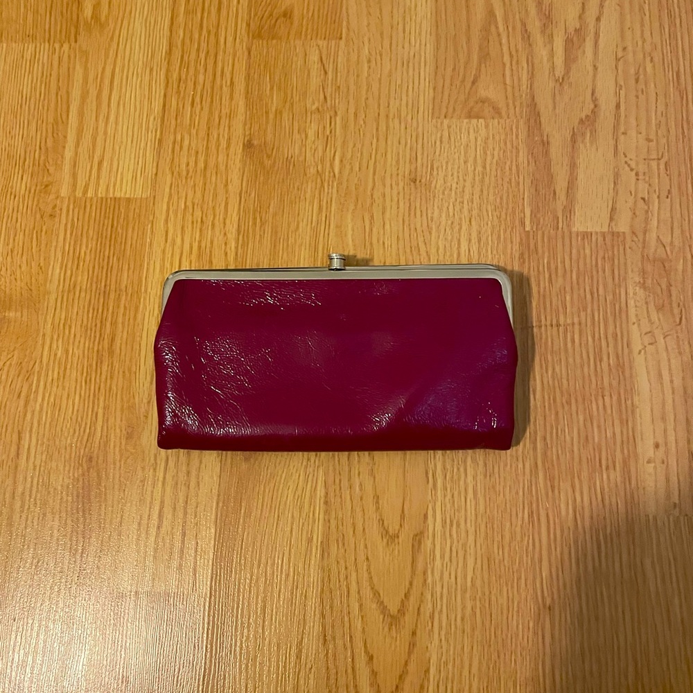 Magenta Hobo Clutch-Wallet